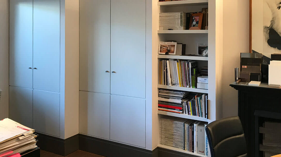 Beispiel Büro – individuelle Lösungen aus dem Tischlermeisterbetrieb Korfmacher.